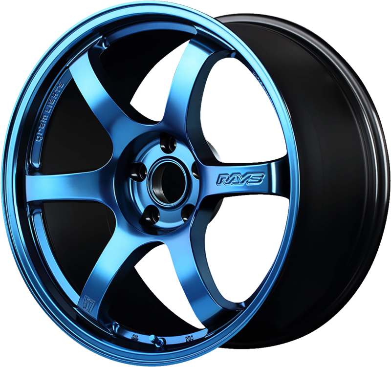 Gram Lights 57DR Sputter Blue Limited Ultra Light RAYS Felgenmarken